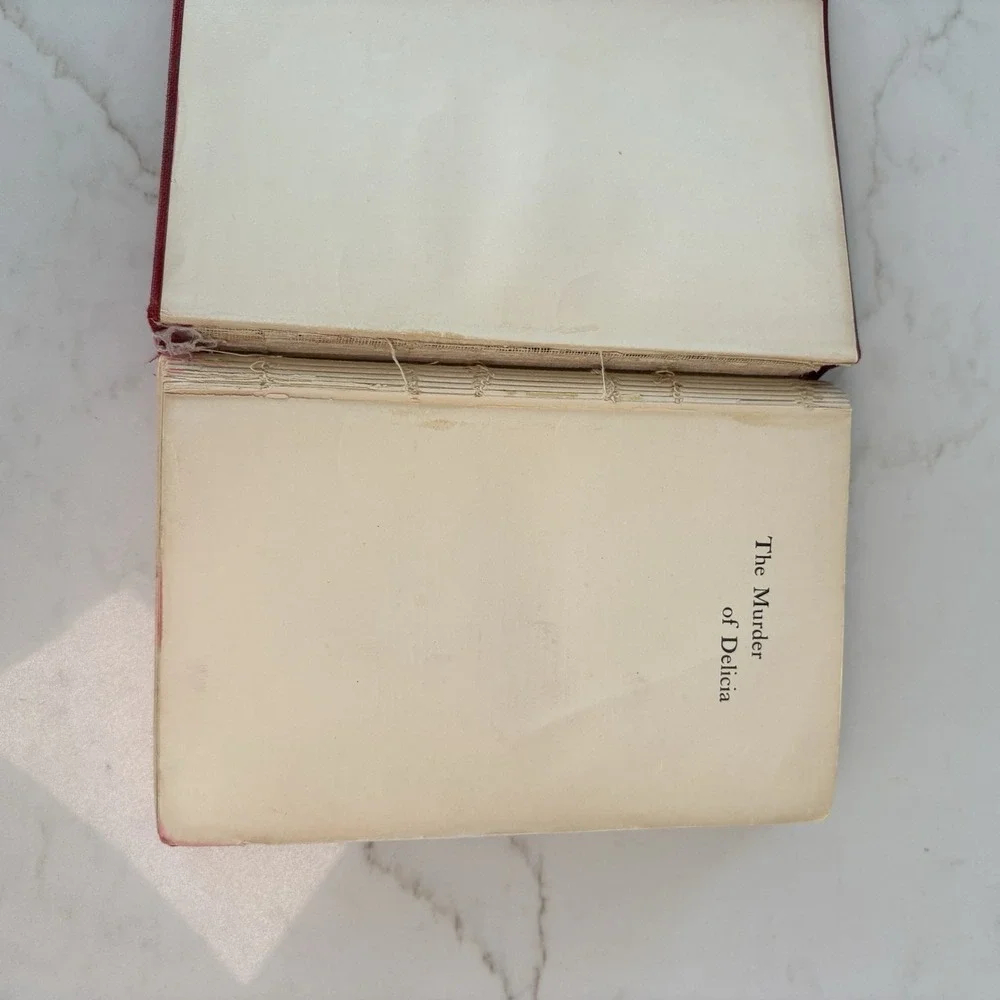 The Murder of Delicia Marie Corelli 1896 First Edition Vintage Hardcover Book